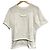 Top de punto ISSEY MIYAKE WEAR AND WORN Blanco