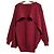 Autre Marque Les Copains Alpaka-Strickpullover Braun Bordeaux - Ansicht 2