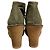 Stivaletti wedge stringati in camoscio Marc by Marc Jacobs Verde Cachi - vista 4