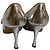 Manolo Blahnik Mary Jane Open Toe Pumps Silber - Ansicht 6