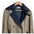 Mila Schön mila schon Houndstooth 2way Trench Coat Kleid Set Grün Khaki - Ansicht 4