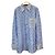 Autre Marque Camicia combinata trasparente EENK Blu