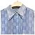 Autre Marque Camicia combinata trasparente EENK Blu - vista 3