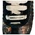 Autre Marque Dsquared2 Sneaker aus Wildleder mit Blumenprint Schwarz - Ansicht 8