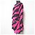 Boutique Moschino Strekleid Schwarz Pink - Ansicht 3