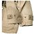 Autre Marque Needles DUFFLE COAT W/N HERRINGBONE MELTON Coat Castaño Camello - vista 6