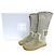Chanel SPORTS Shearling-Stiefel Braun Grau - Ansicht 10