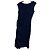 Autre Marque Vestido sin mangas de seda Diane von Furstenberg Azul Azul marino - vista 2