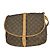 Louis Vuitton Saumur Monogram 35 Marrone - vista 2