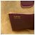 Borsa a mano Loewe Pebble Baguette in pelle Bordò - vista 16