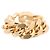 Gucci GG Chain Ring aus Metall, Größe 5 - Ansicht 3