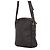 Borsa a tracolla Gucci in pelle marrone scuro - vista 2