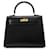 Hermès Borsa Hermes Kelly 25 Nero