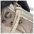 Borsa a tracolla mini Balenciaga Lucagol in pelle goffrata Bianco - vista 10
