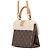 Borsa Louis Vuitton Monogram Mouton Rocky BB Marrone - vista 2
