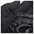 Borsa a pochette Prada in rafia nera Nero - vista 6