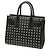 Saint Laurent Sac de Jour Nano Studded Handbag Preto - vista 2