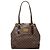 Borsa a tracolla Louis Vuitton Damier Hampstead GM Marrone Damier ebene