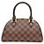 Bolso de mano Louis Vuitton Damier Rivera Mini Castaño Damier ebene