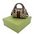 Borsa a mano Gucci Ophidia GG Supreme Marrone Beige Verde - vista 10
