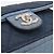 Borsa a tracolla Chanel Medallion Matelassé in denim Blu - vista 9