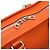 Borsa Loewe Amazona 36 Anagram Arancione - vista 7