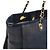 Borsa Chanel Deauville Line Tote MM Medium Blu navy - vista 6