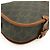 Céline Borsa a spalla media CELINE Triomphe Folco Marrone scuro - vista 4