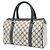Borsa GUCCI Old GG Plus Sherry Line Beige Blu navy - vista 3