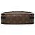 Borsa a tracolla Louis Vuitton Monogram Macassar Handle Soft Trunk Marrone - vista 3