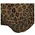 Fendi Tote Bag mit Leopardenprint Braun Rot - Ansicht 4