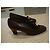 Autre Marque Braune Lederpumps mit goldener Schnalle - Ansicht 2