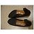 Autre Marque Braune Lederpumps mit goldener Schnalle - Ansicht 8