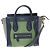 Céline Celine Tricolor Luggage Leather Micro Verde