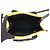 Borsa Balenciaga Hardware Canvas Leather Nero Giallo - vista 6