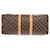 Keepall Borsa Boston Monogram Louis Vuitton Marrone Monogramma - vista 3
