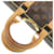Keepall Borsa Boston Monogram Louis Vuitton Marrone Monogramma - vista 7