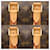 Keepall Borsa Boston Monogram Louis Vuitton Marrone Monogramma - vista 8