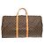Louis Vuitton Keepall 60 Monogram Boston Bag Marrone Monogramma