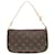 Borsa Louis Vuitton Pochette Accessoires Monogram Marrone Monogramma