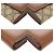 Gucci GG Supreme Leder-Langbrieftasche Braun Beige - Ansicht 4