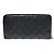 Organizer Zip Around Chanel Quilted Caviar Large Nero - vista 2