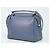 Borsa Convertible Fendi DotCom in Pelle Medium Blu - vista 2