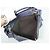 Borsa Convertible Fendi DotCom in Pelle Medium Blu - vista 4