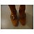 Botas altas Michel Vivien de ante naranja con hebilla - vista 6
