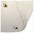 Chanel Vintage CC Turnlock Flap Leather Bianco - vista 6