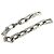 Bracciale a catena Monogram Louis Vuitton Argento - vista 4