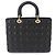 Borsa Christian Dior Cannage Lady Large Nero - vista 4