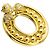 Collier avec pendentif Christian Dior en or jaune 18K - Ansicht 2