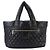 Bolsa de mão tote Chanel Coco Cocoon MM Medium Preto